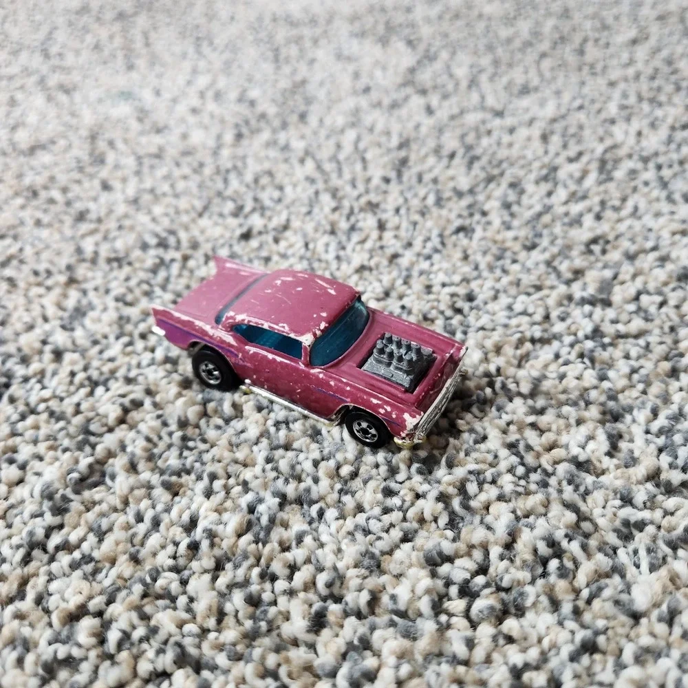 Vintage Hot Wheels 57‎ Chevy Bel Air Red 1976